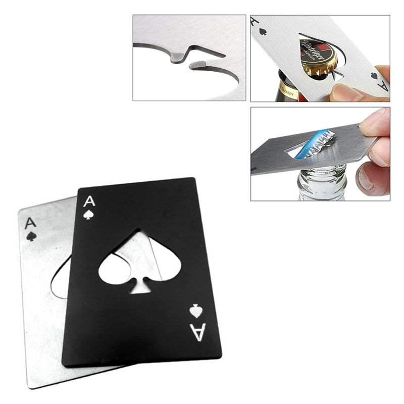 Spade Poker Opener Card - The Drop Trend