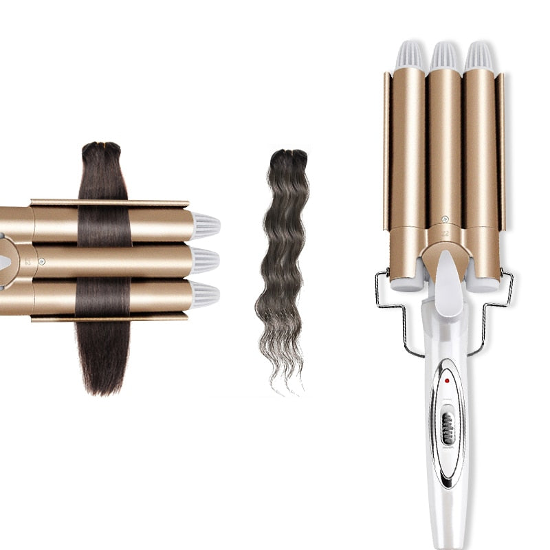 Triple Barrel Hair Styler - The Drop Trend